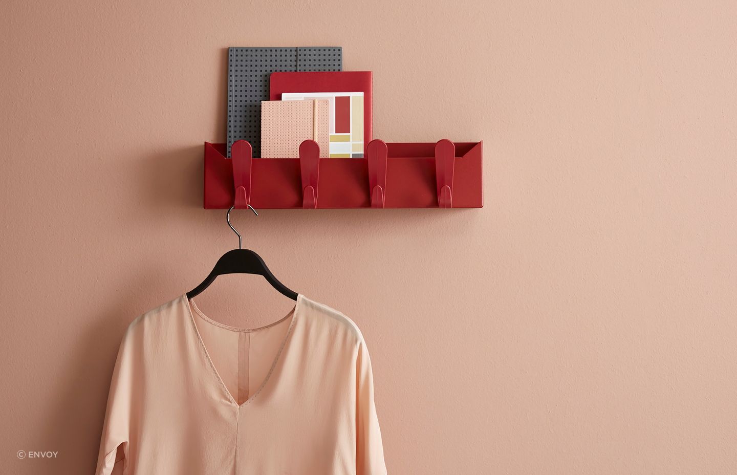 Clever solutions like the Krok Box by Envoy can help you organise your possessions in a neat and tidy way.
