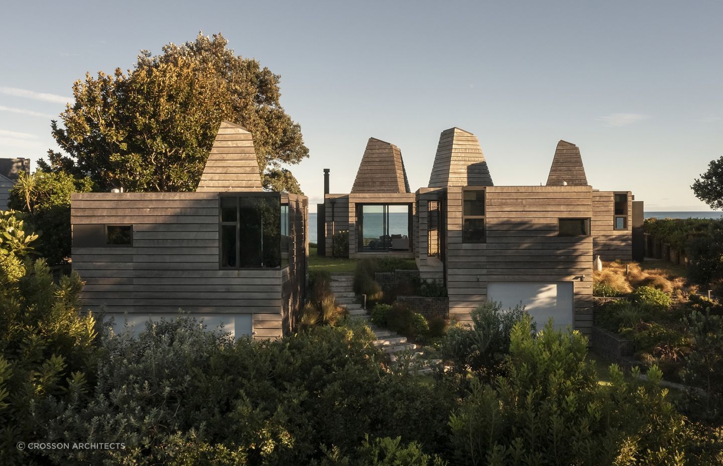 An architectural masterpiece in equally breathtaking surrounds by Crosson Architects.