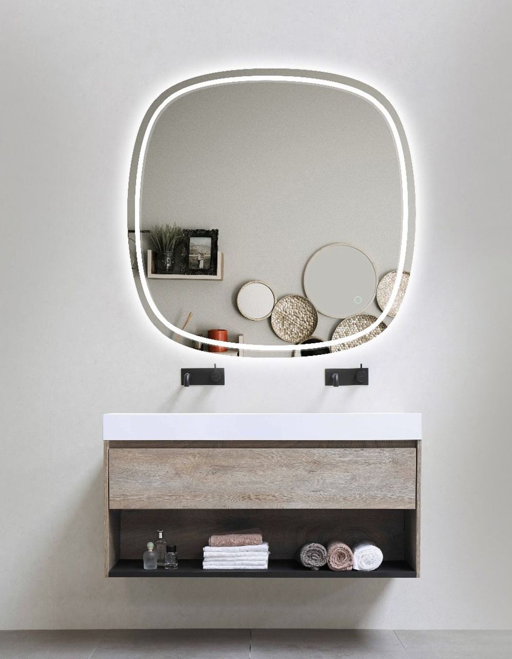 Rounded Edge LED Mirror LM-LEXSI-60
By Aquaperla