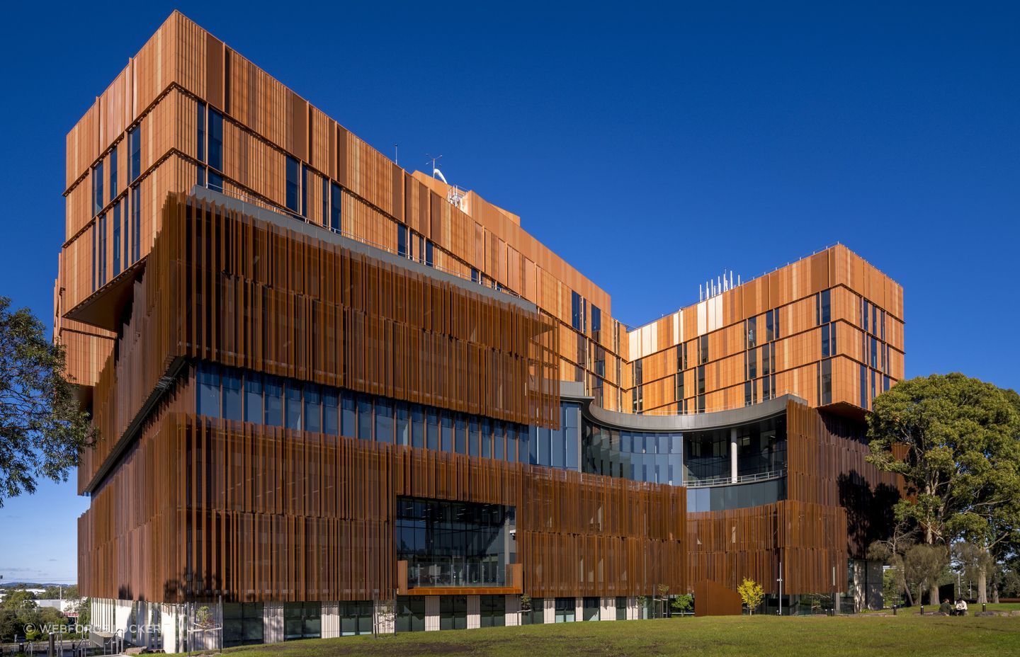 Perforated sheet is mostly used as a commercial solution, but can sometimes feature on residential buildings such as custom built homes or special architectural projects. Featured product: Perforated Cladding.