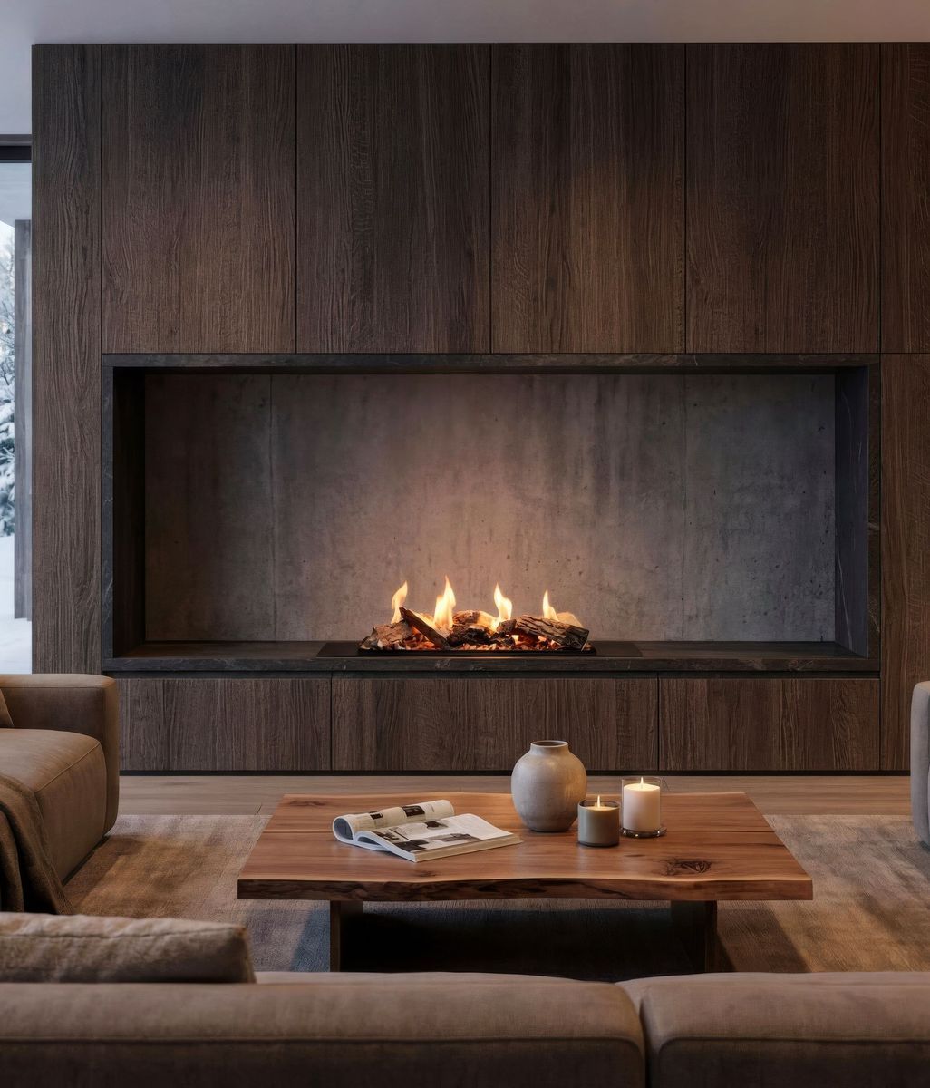 Rethinking the fireplace for Passive House design