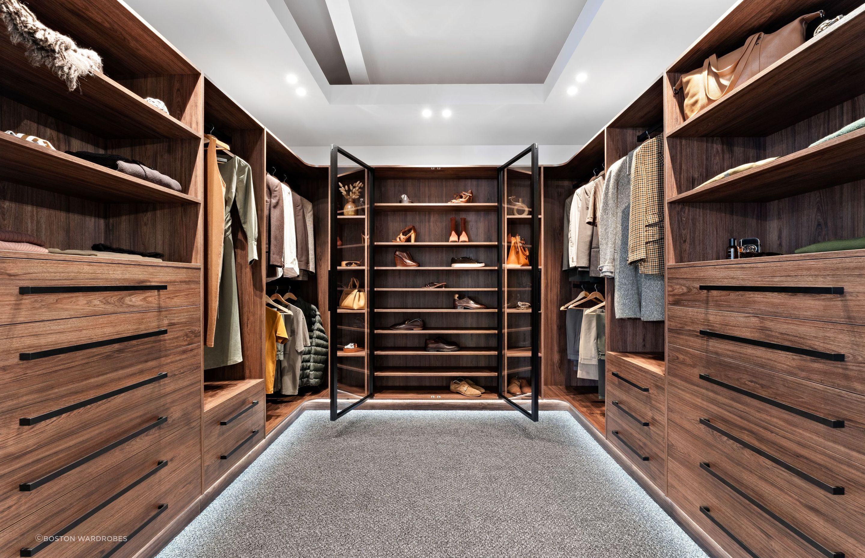 The Luxe Wardrobes by Boston Wardrobes shows you exactly how it's done.