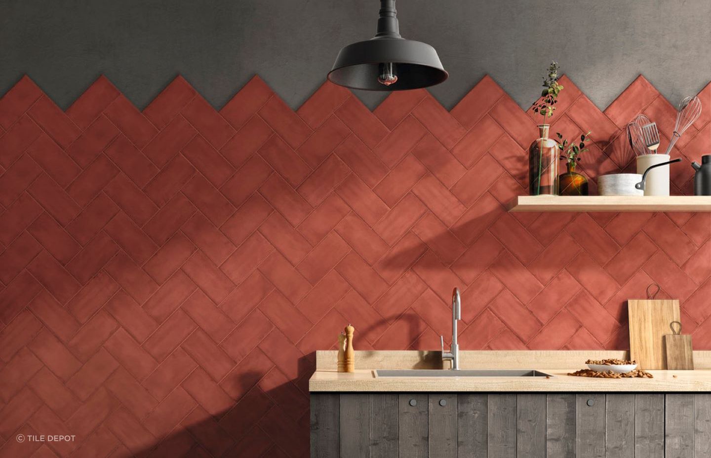 Some wall tile installations can be more complex than others but the results can be stunning, as seen here with the May Wall Tiles.