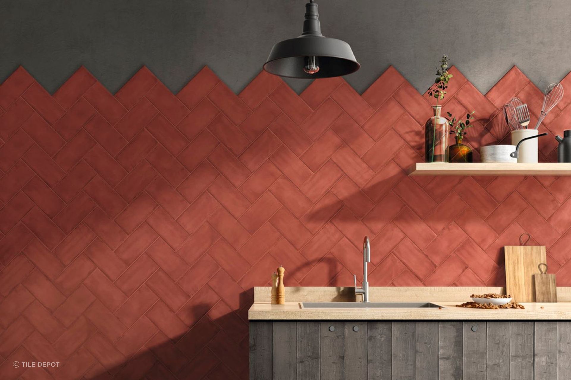 Some wall tile installations can be more complex than others but the results can be stunning, as seen here with the May Wall Tiles.