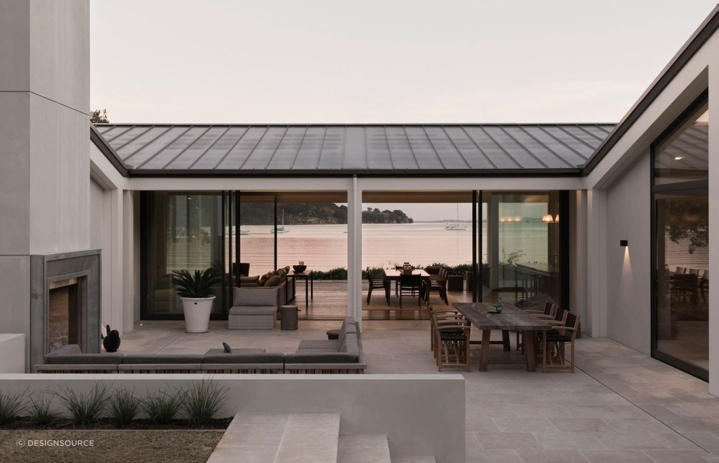 As beautiful as its surroundings — the Chambolle Naturelle Limestone Tiles.