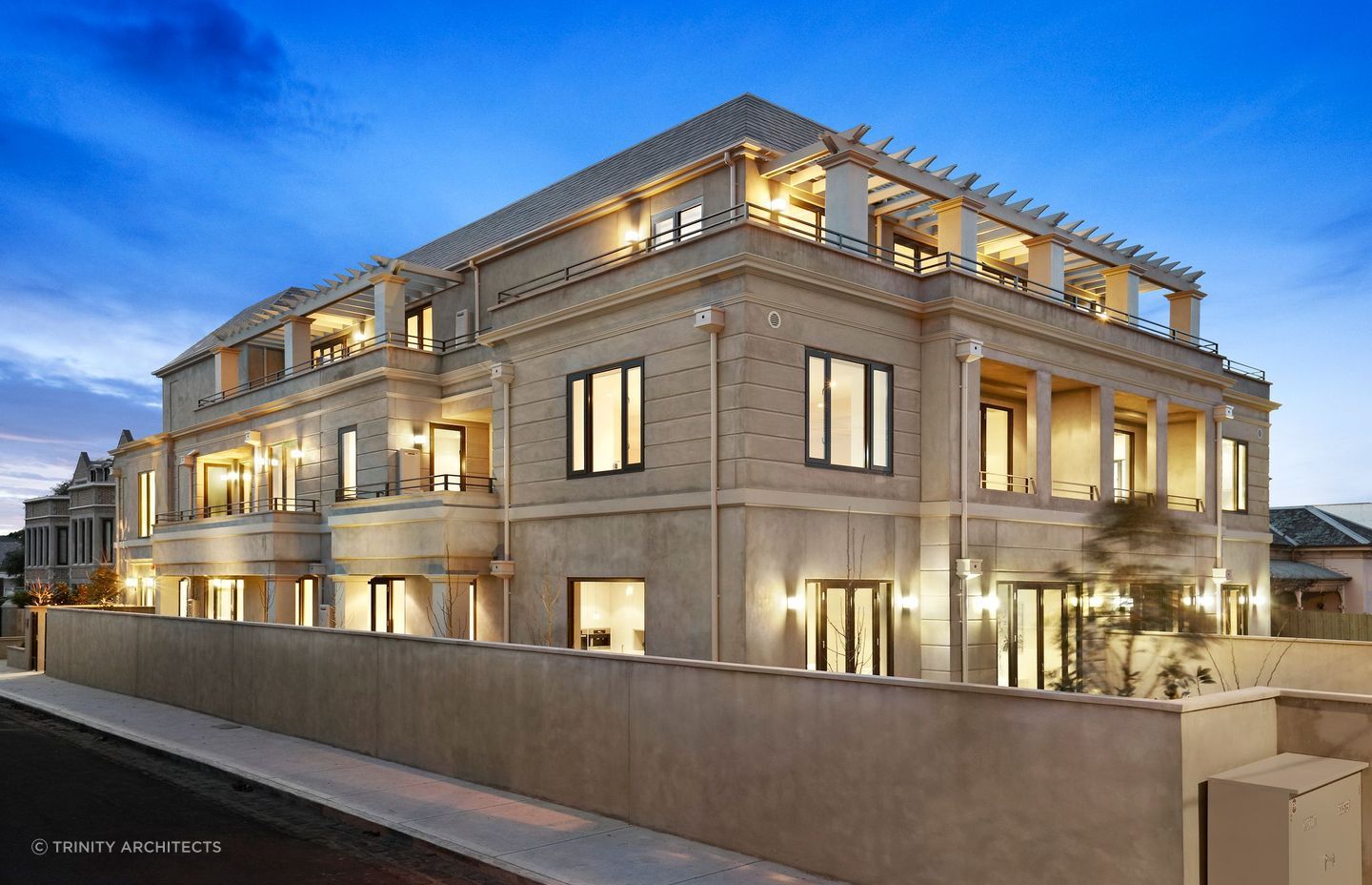 A mansard roof, with its distinctive four-sided, double-slope design, is a testament to European architectural elegance. Featured project: Project Belle.