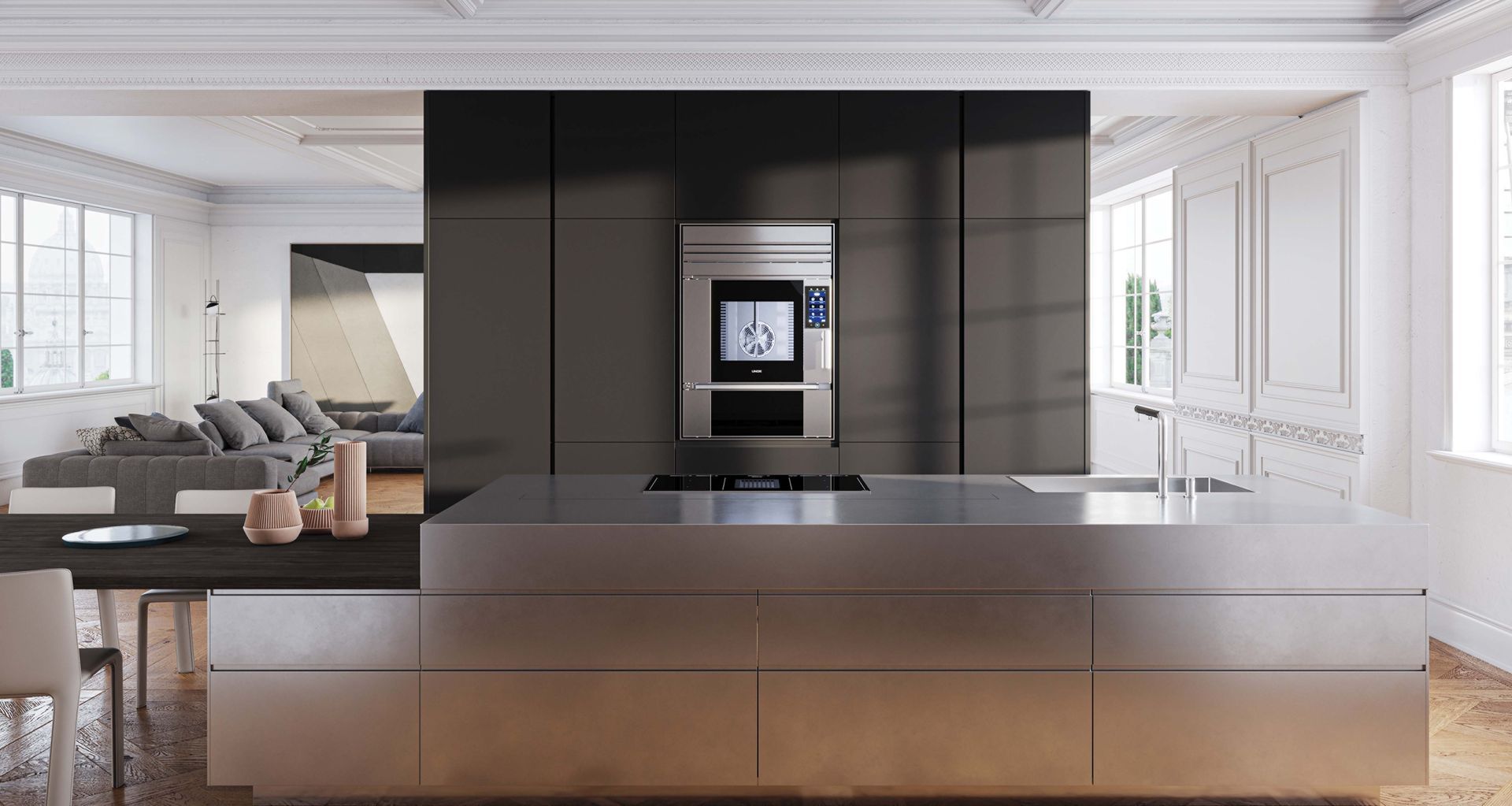The Superoven Model 1s Built-In Combi-Steam Oven from Unox Casa.