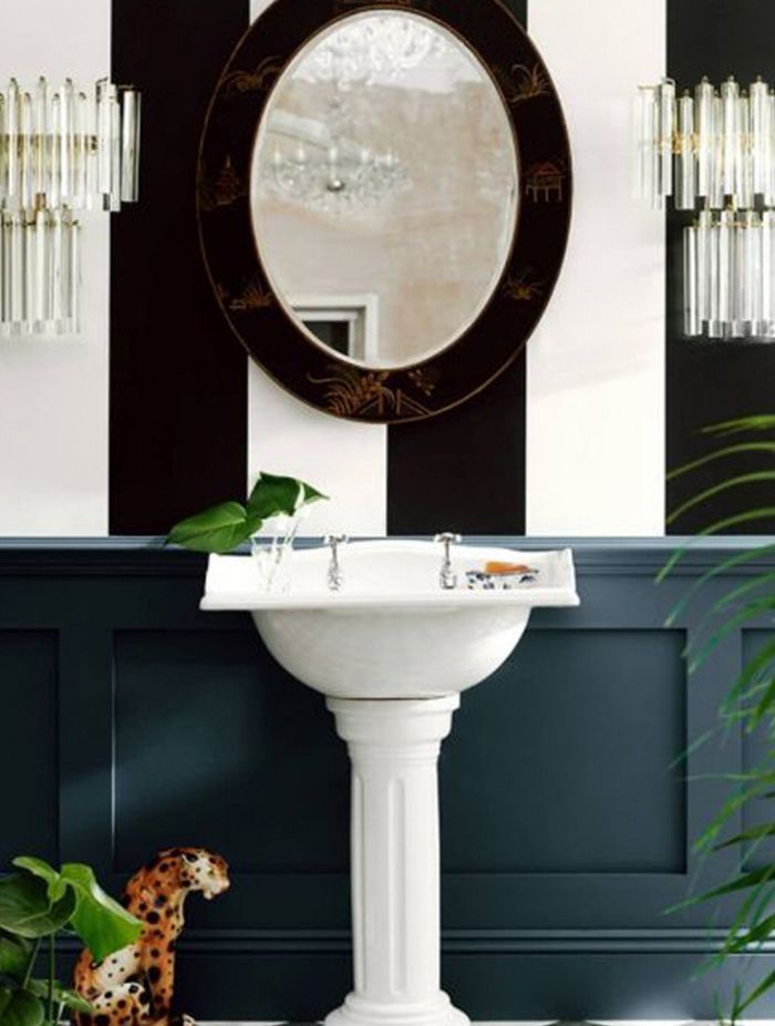 Monochrome Stripe | Wallpaper by Paloma - Trabeth Textiles