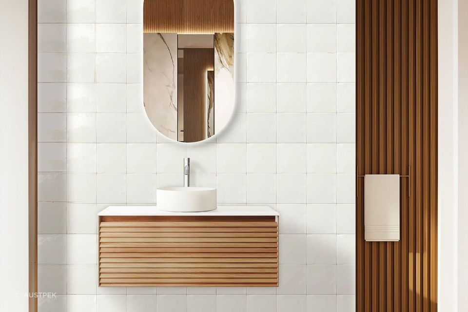 Orio Hamilton | Single Bowl Vanity | 890 | Acacia Wood
By Austpek