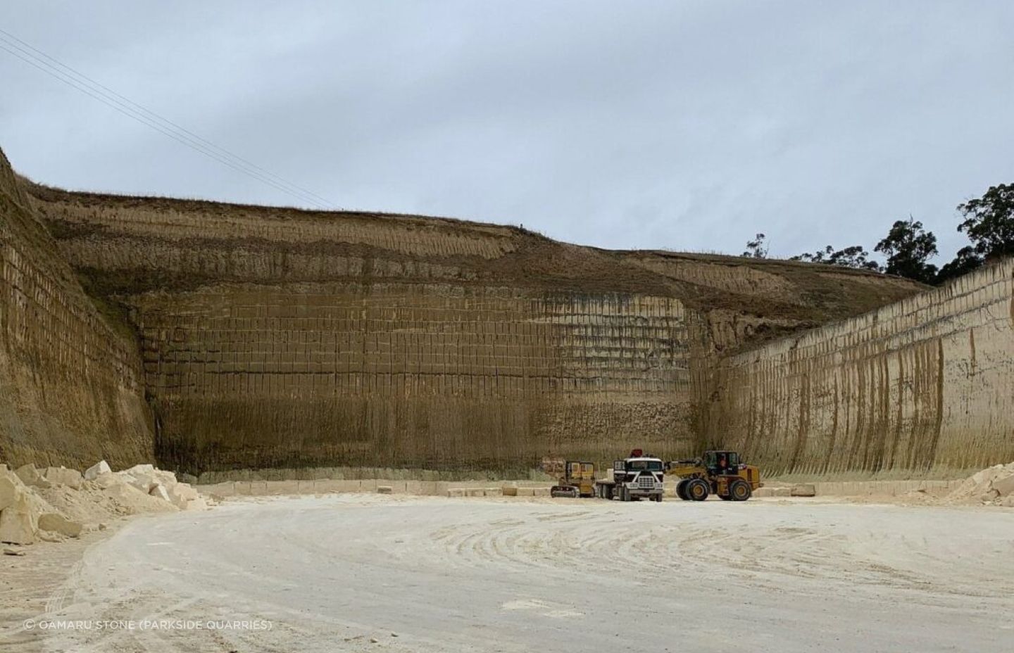 An inside look at Parkside Limestone Quarry where each Ōamaru Stone block is extracted.