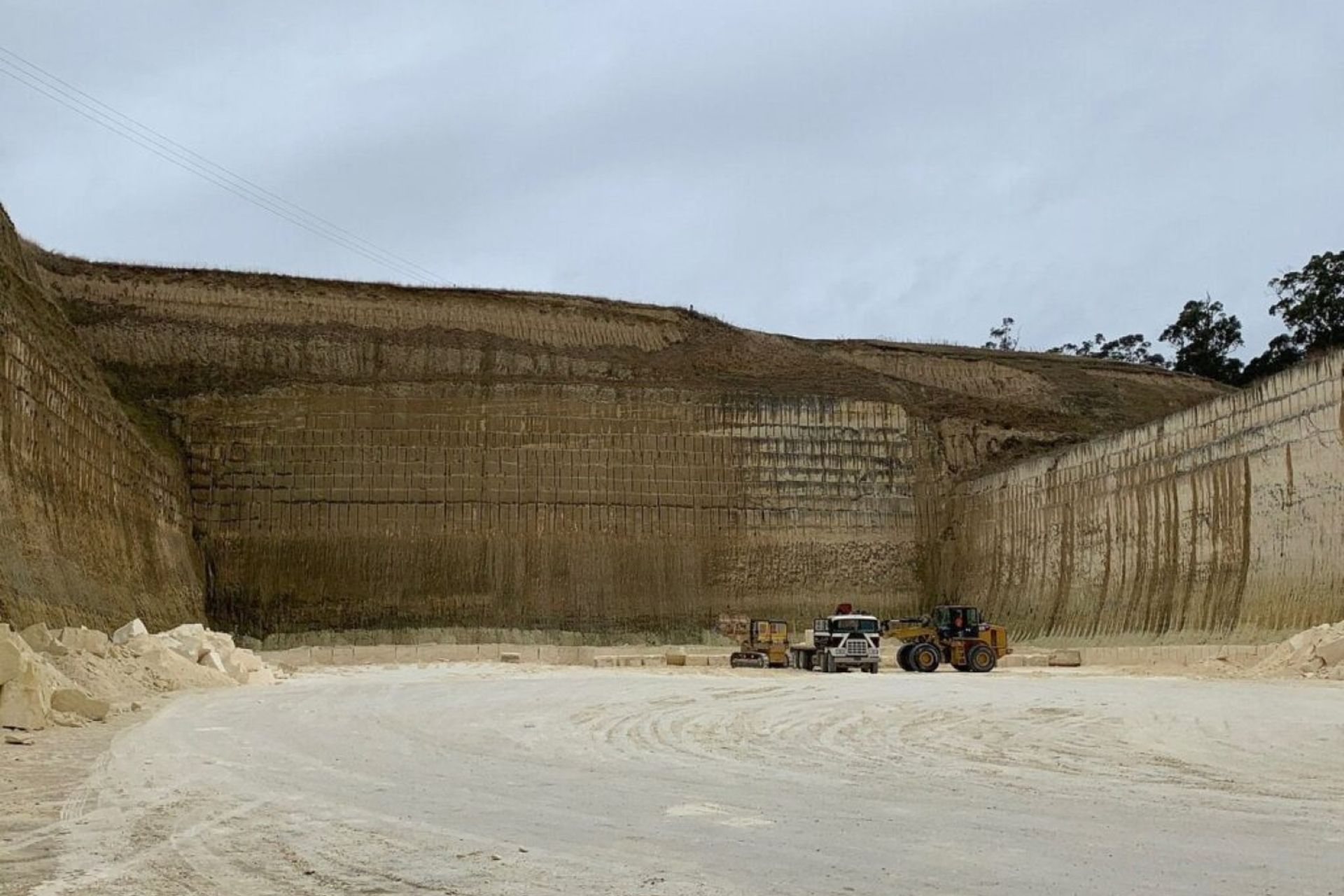 An inside look at Parkside Limestone Quarry where each Ōamaru Stone block is extracted.