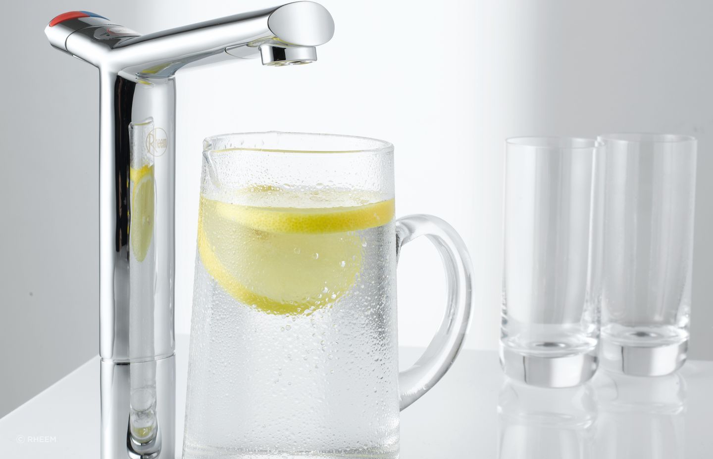 The Rheem On-Tap provides clean filtered water with 5 Micron filter that helps you maintain a healthy lifestyle in the home.