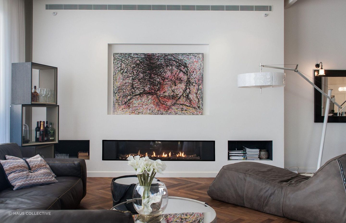 Featured product: Ortal 150 Front Facing Gas Fireplace.