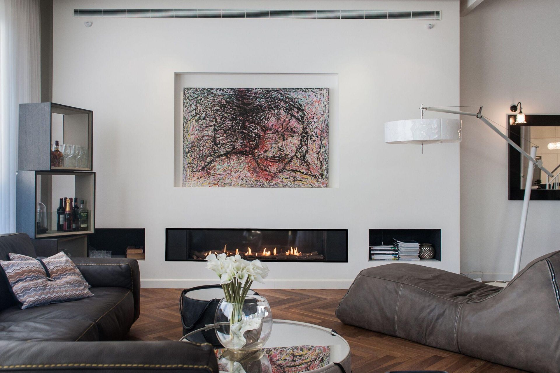 Featured product: Ortal 150 Front Facing Gas Fireplace.