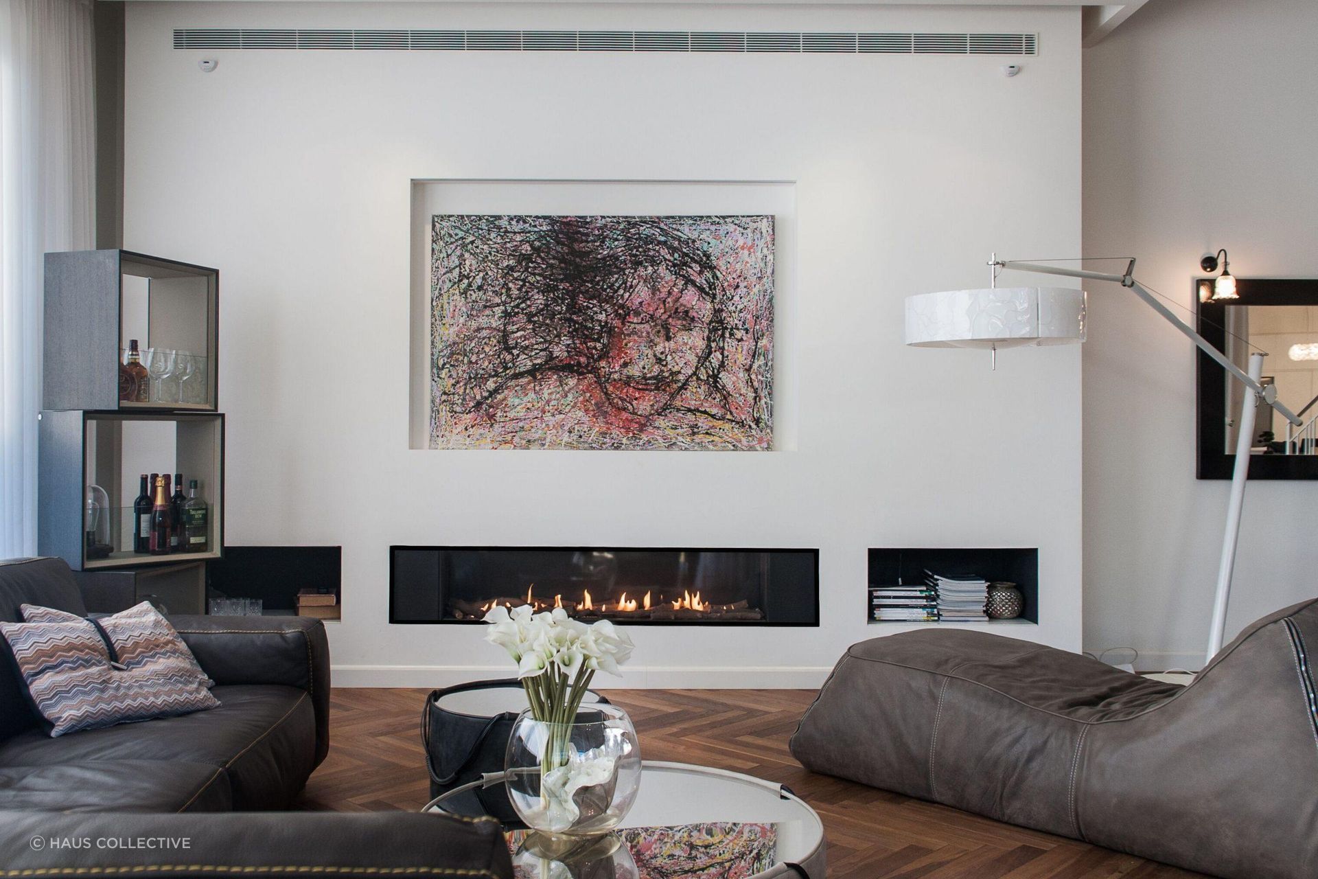 Featured product: Ortal 150 Front Facing Gas Fireplace.