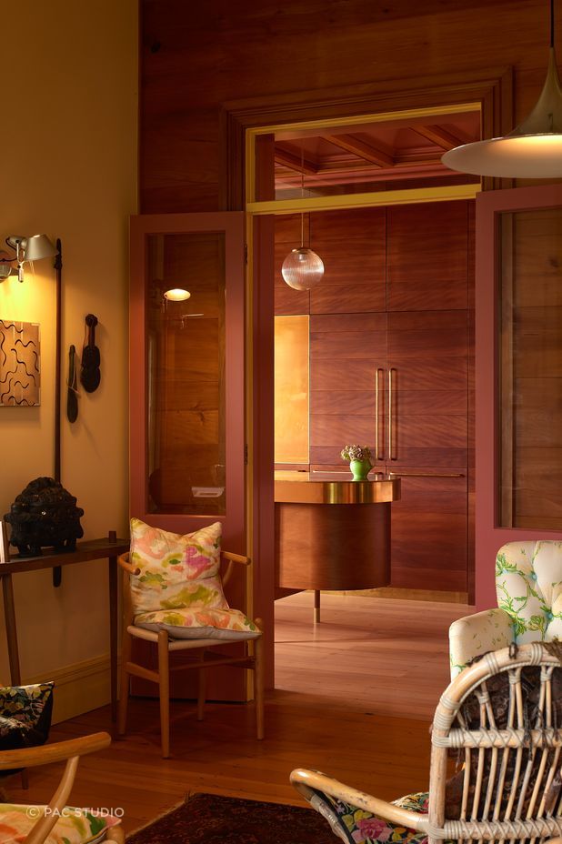 For clients who want to feature a collection of art in their home, Pac Studio considers the collection at the outset of the design process.