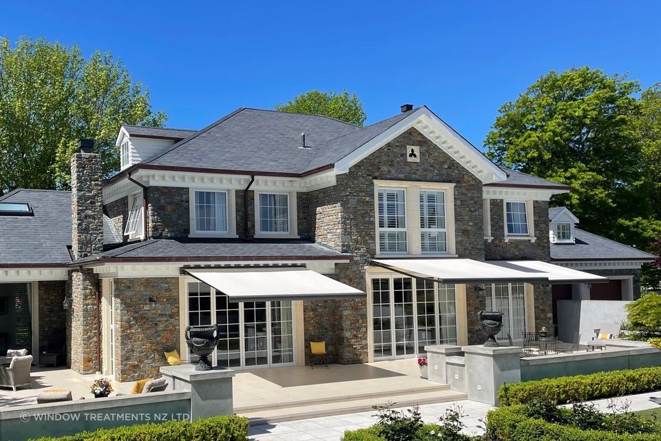 Palladio Folding Arm Awning from Window Treatments NZ Ltd.