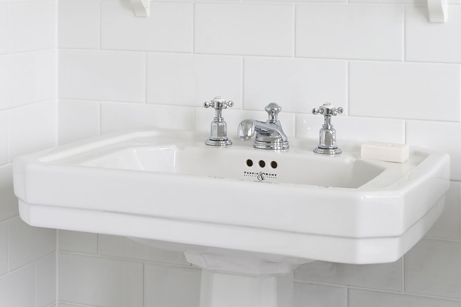 Perrin &amp; Rowe Traditional Basin Set with Low spout
by The English Tapware Company