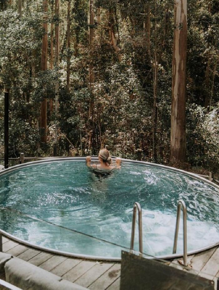 A gorgeous plunge pool in a gorgeous setting. Featured Product: Plunge Pools by Designer Plunge Pools