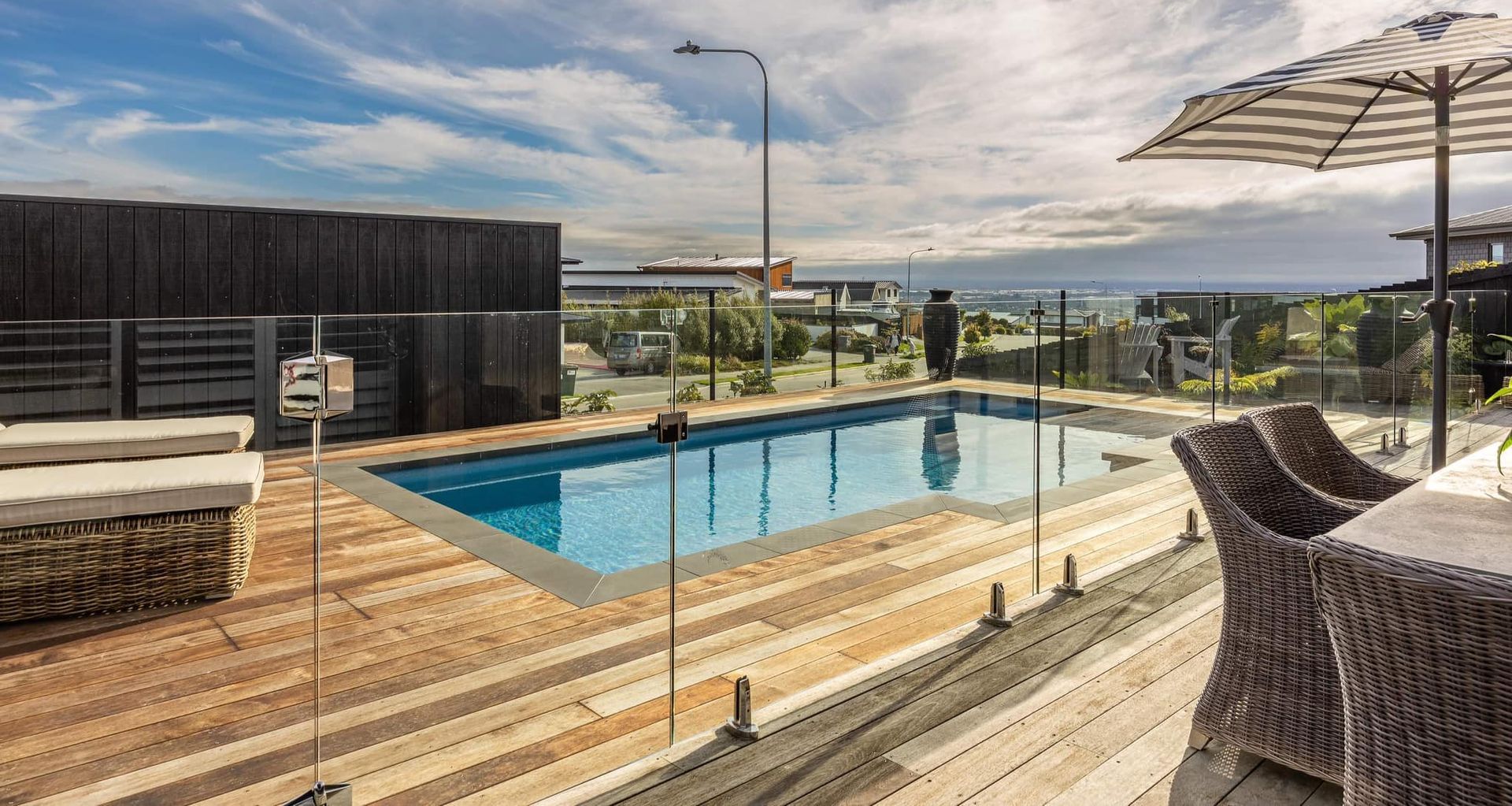 Pool Fence by NZ Frameless Glass.