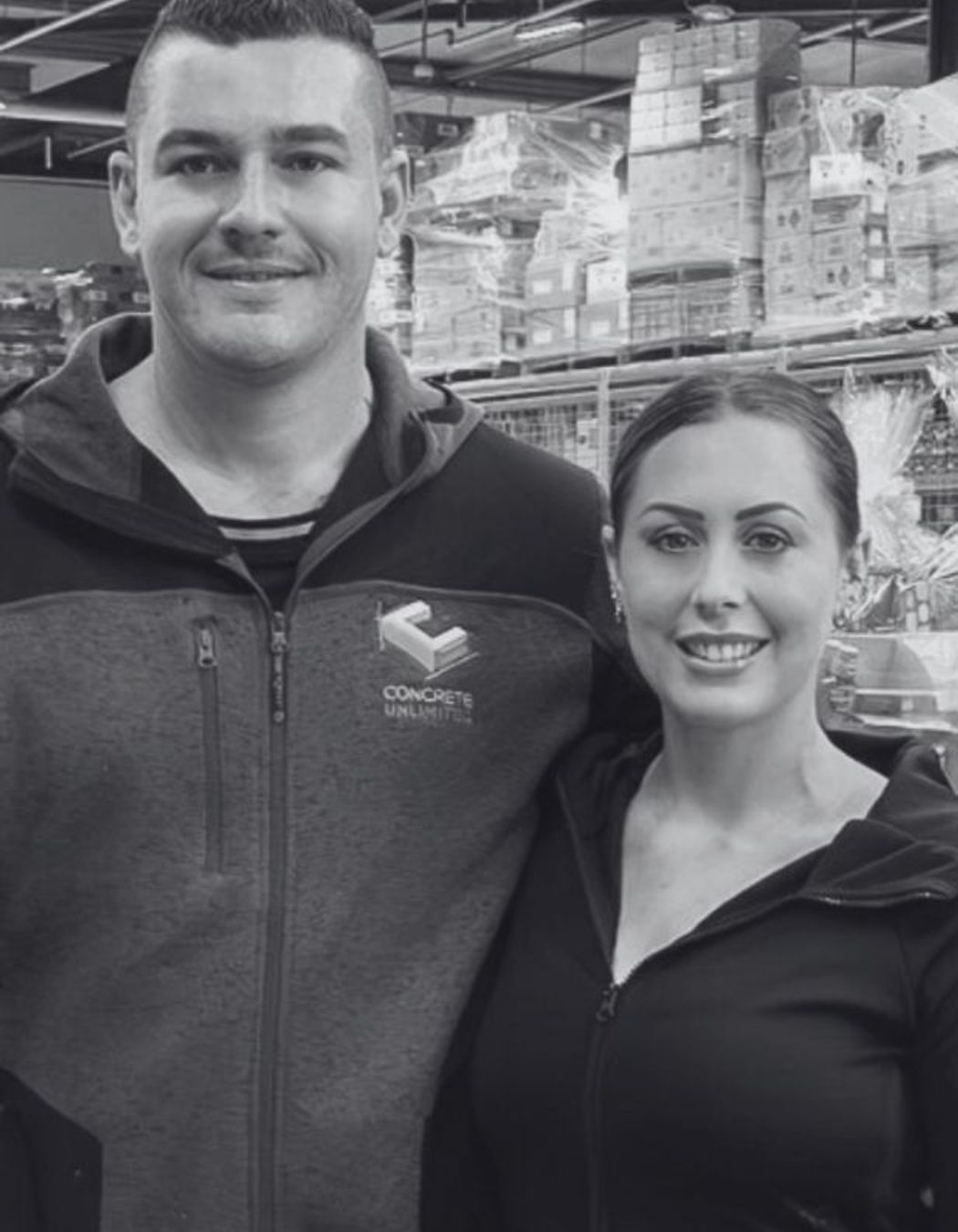 Ryan and Siobhan Berkett, founders of Concrete Unlimited