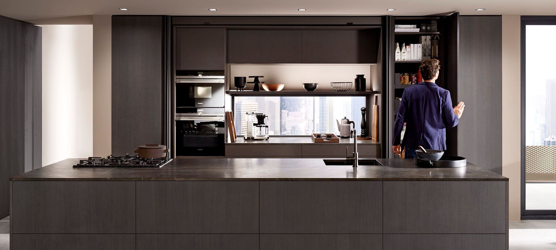 Featured product: REVEGO uno - Pocket systems from Blum New Zealand.