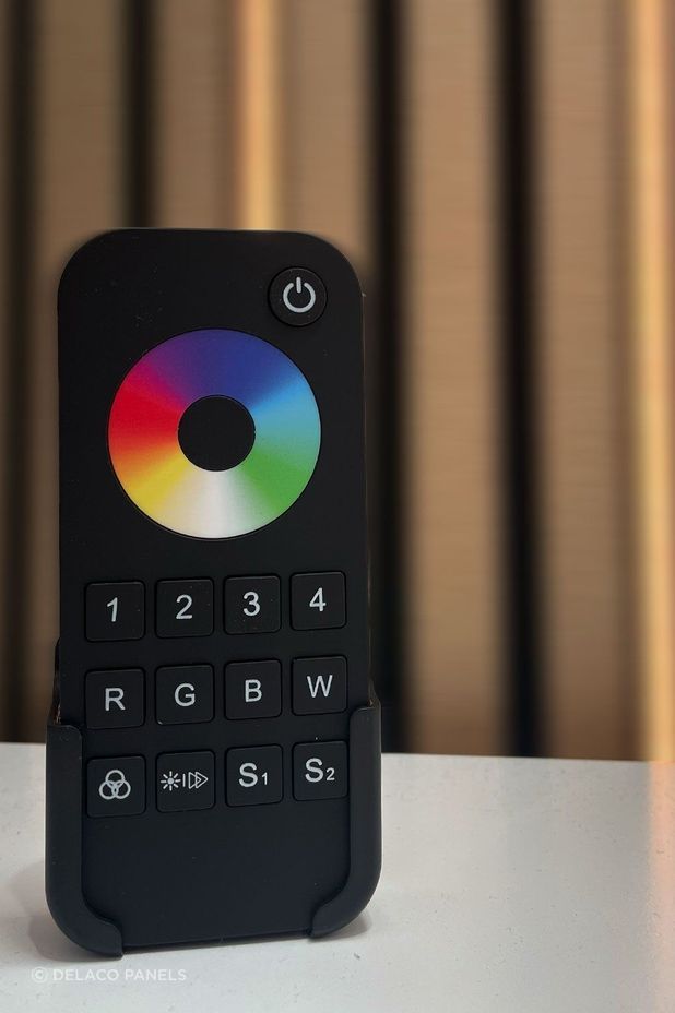 Dimming Remote Control (Colour) by Delaco Panels