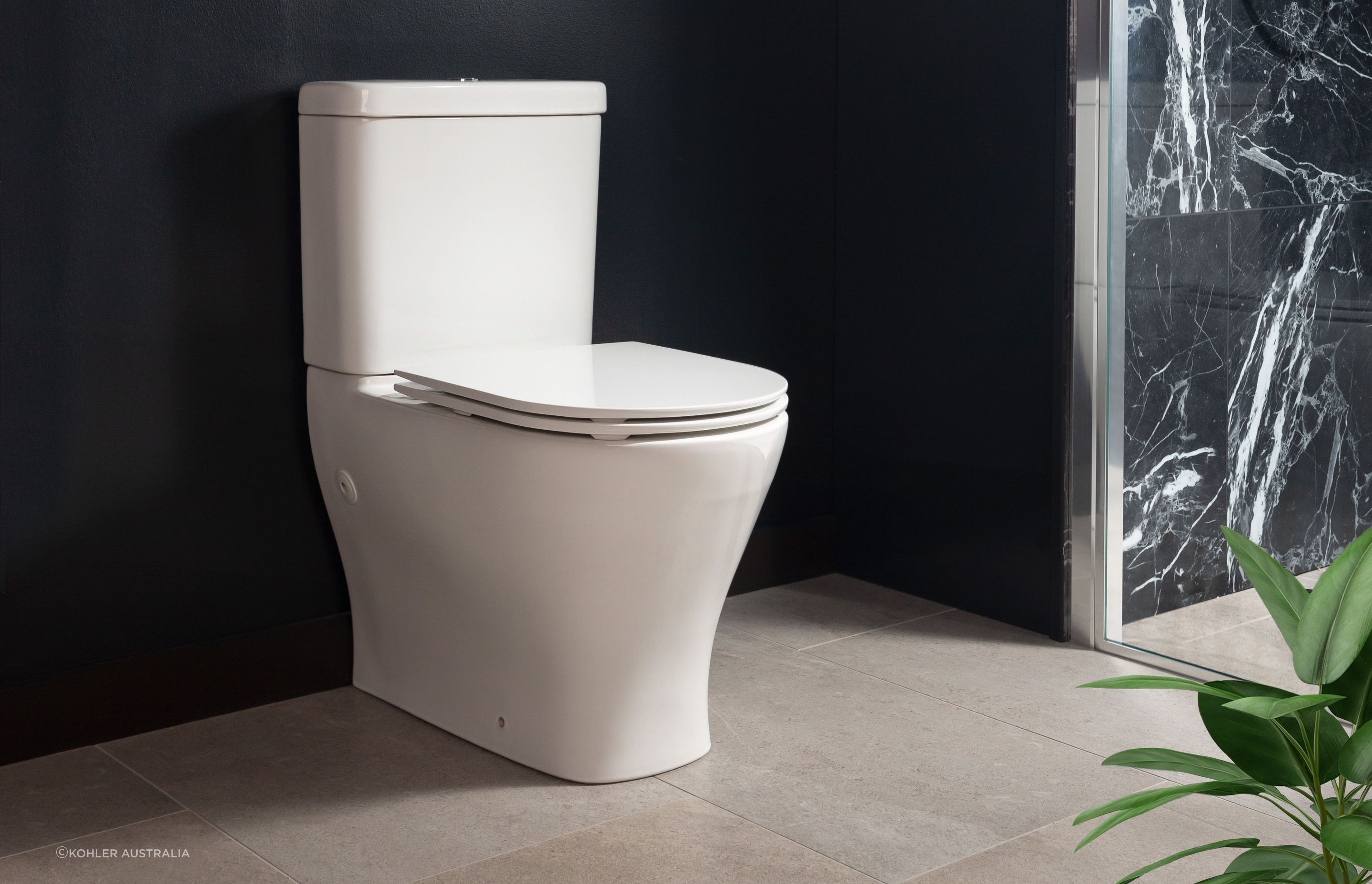Installing a new toilet suite is often part of a larger bathroom renovation project.