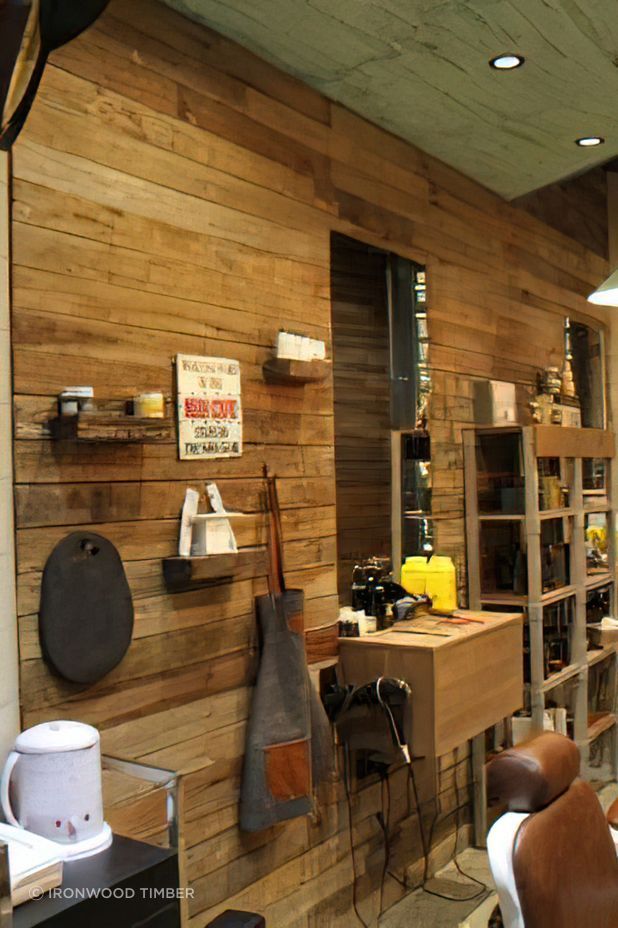 These panels showcase the beauty of native Australian hardwoods.