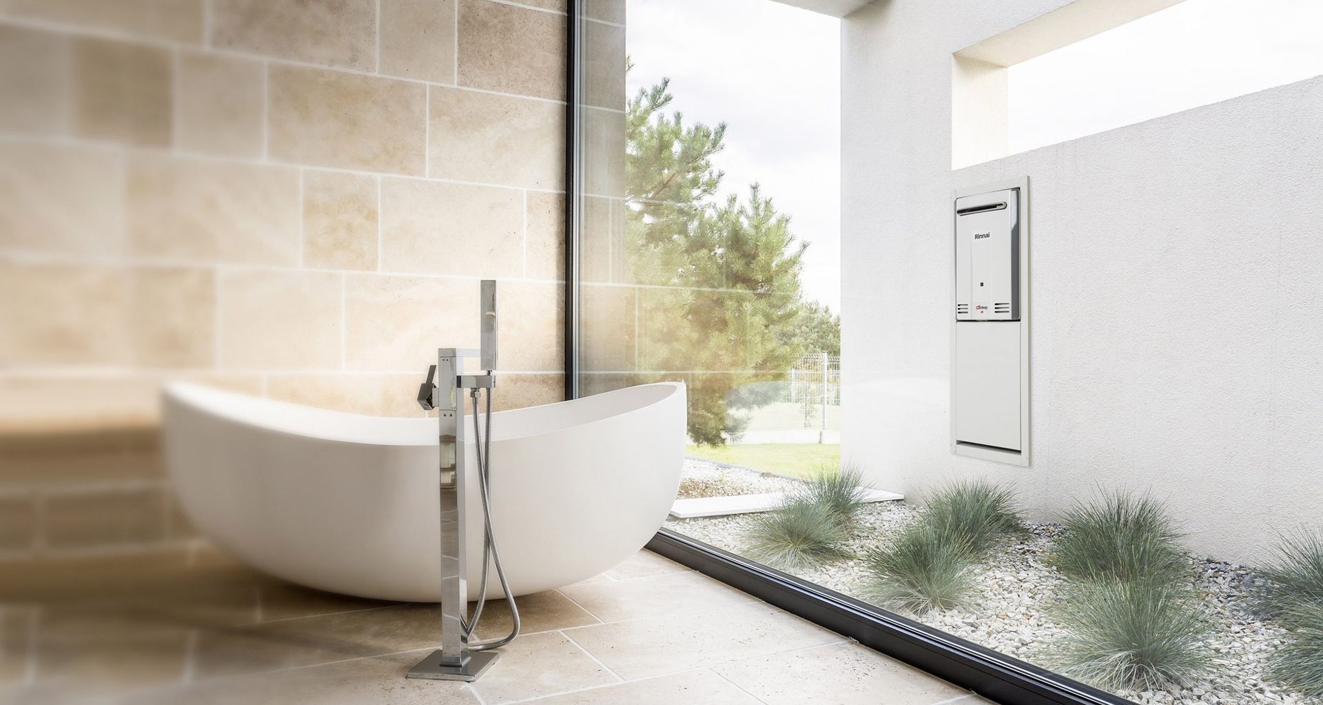 The Infinity 26 Hot Water Heater from Rinnai.