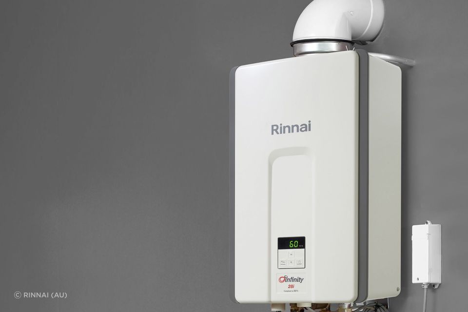 The Rinnai Infinity 28I Internal Hot Water Heater is specifically engineered for internal domestic installation.