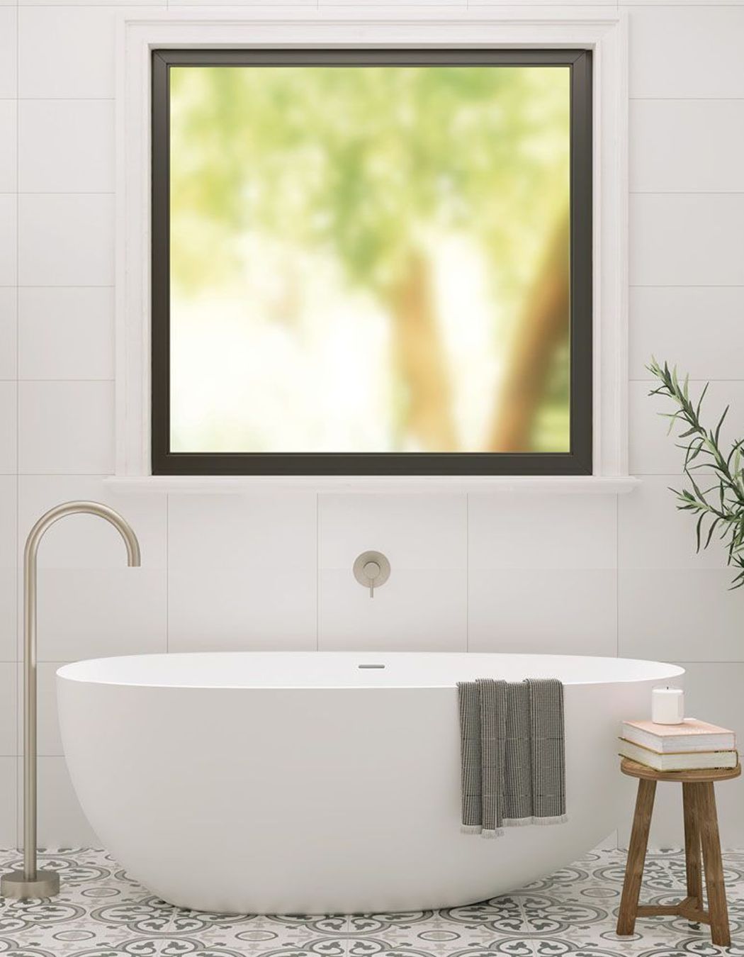 Goosneck Floor Mounted Bath Outlet
by Fienza