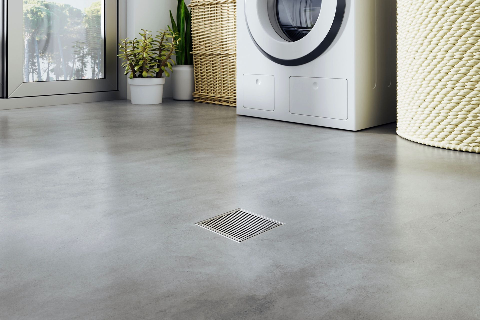 Stormtech’s square floor wastes offer a modern and luxurious option that matches and complements linear drain styles.