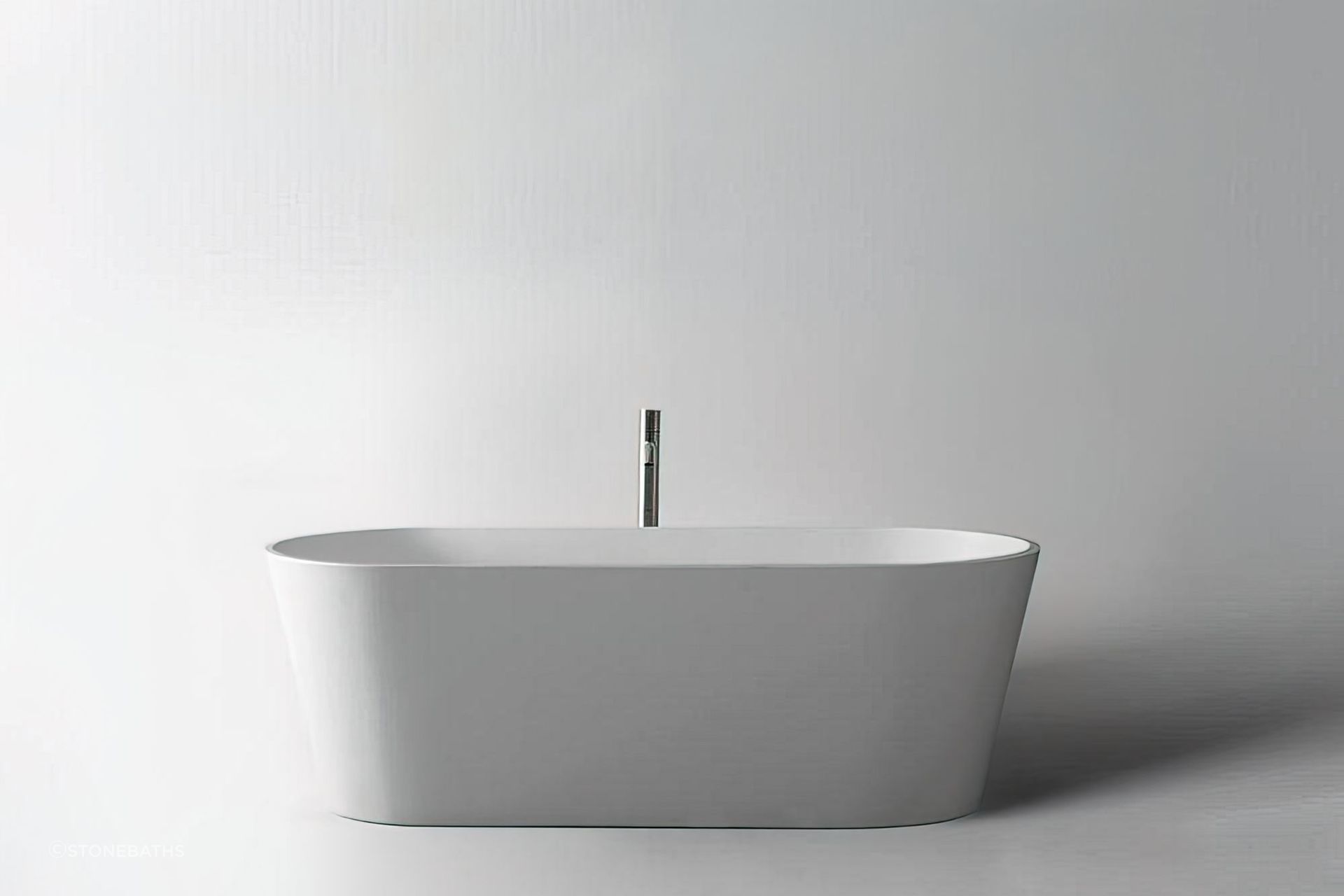 ST27 Chole Toka Minimalist Bath 1700mm by Stonebaths