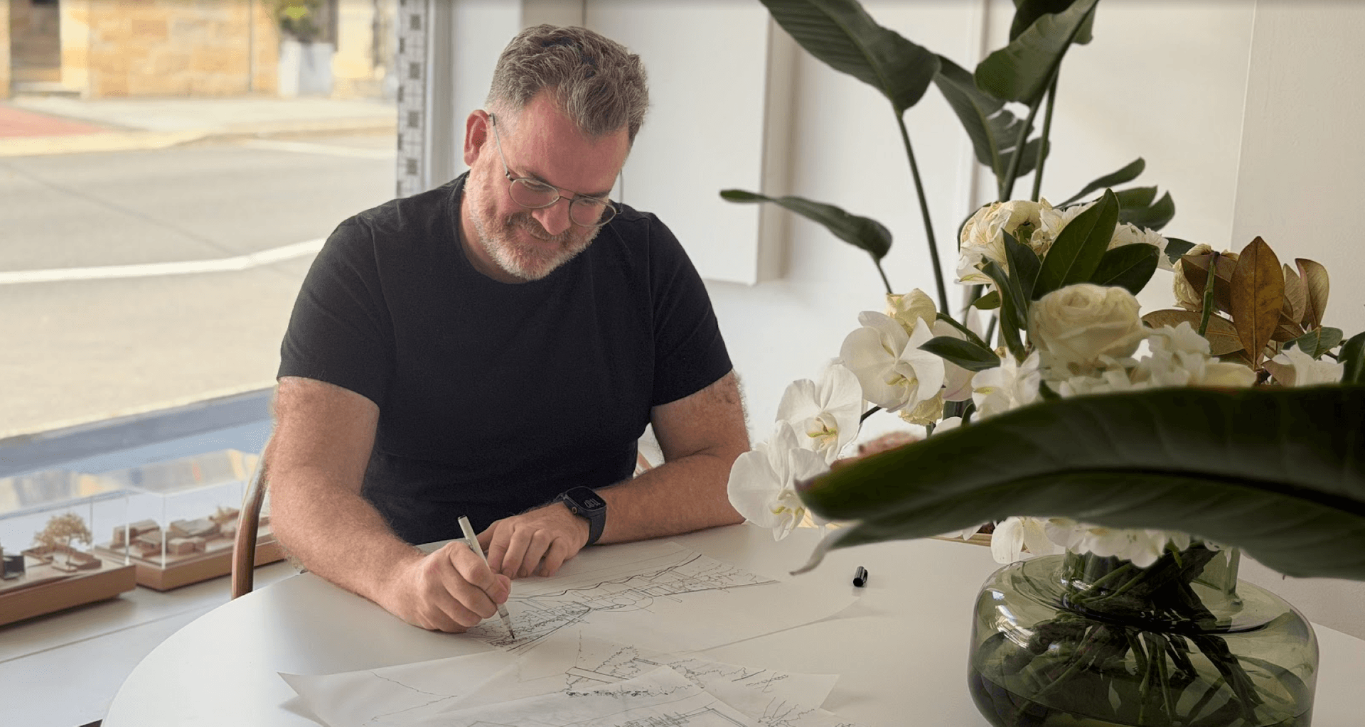 Architect Luke Moloney says a contextual response is the starting point for a design that looks natural in its setting.