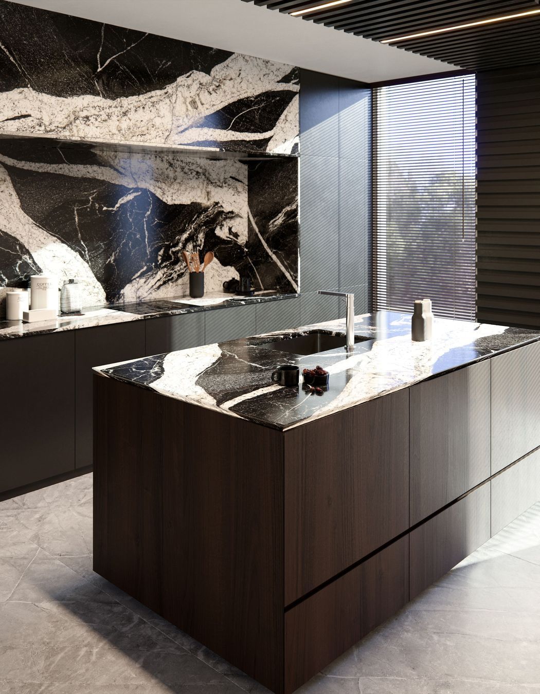 The simply stunning Sensa from Cosentino, an exquisite Brazilian granite.