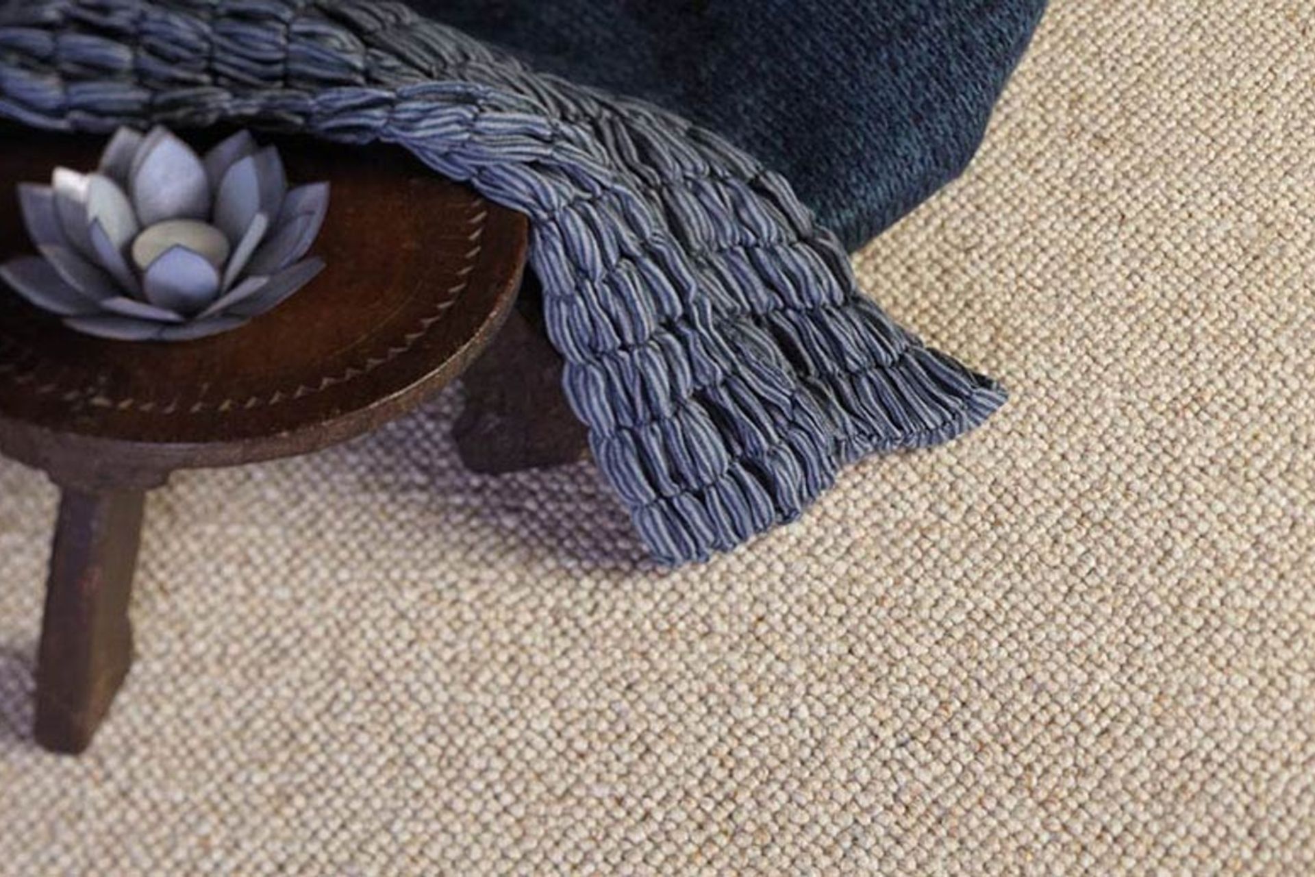Wool crpets have stain resistant properites, but should still be regularly cleaned and maintained.