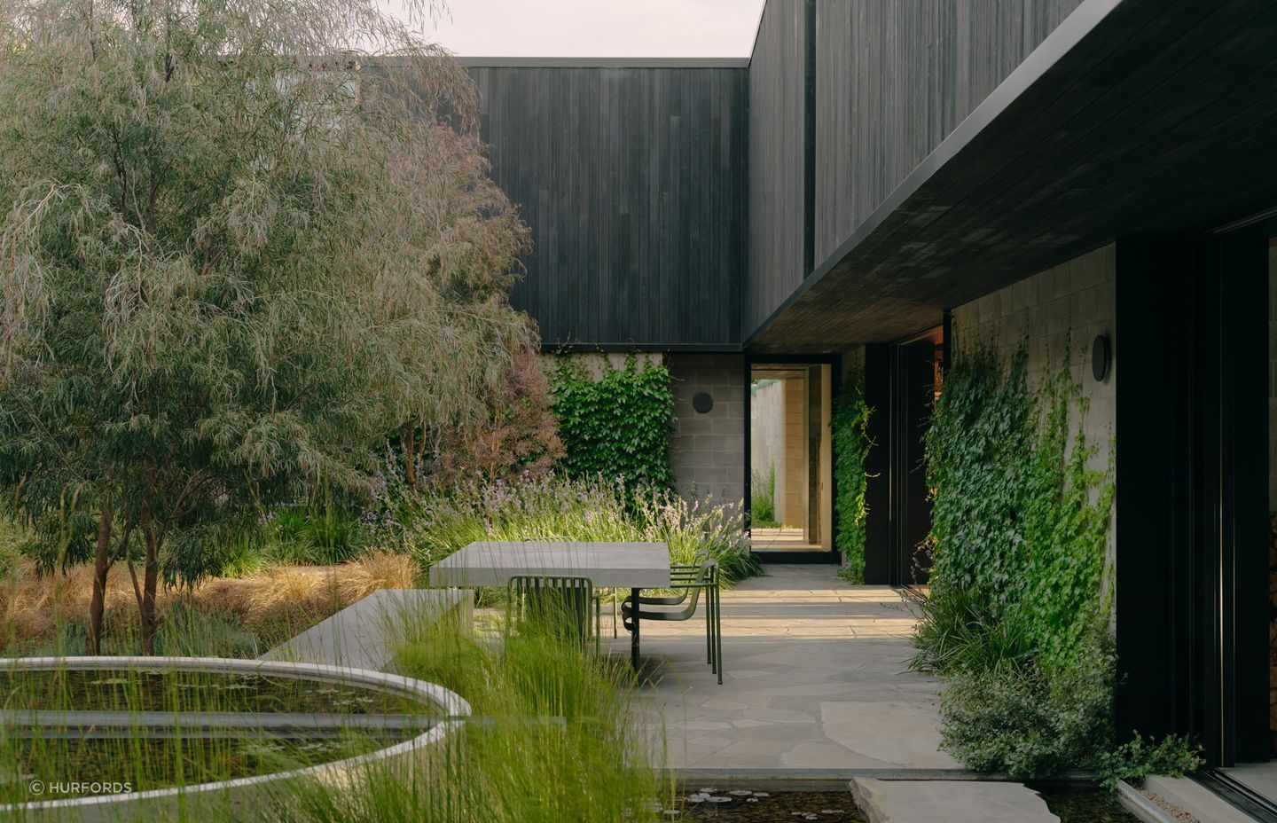 The ethically sourced and stunning Shou Sugi Ban Wood Elements Cladding from Hurfords.