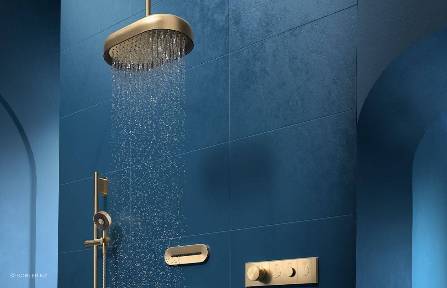 There are some fantastic shower head designs to consider like these as part of the Statement and Anthem Showering Collection.