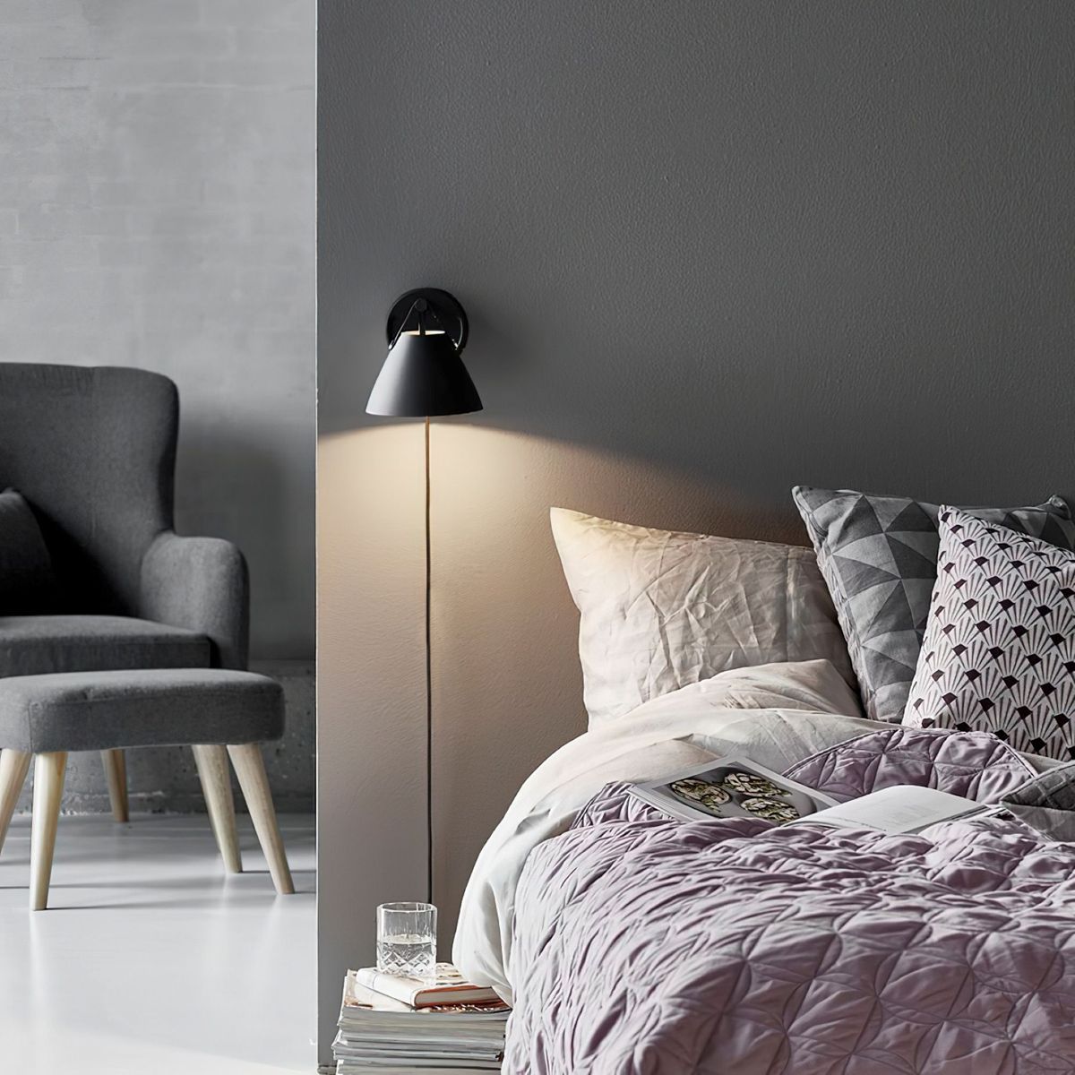 Unique wall lighting ideas to brighten your bedroom