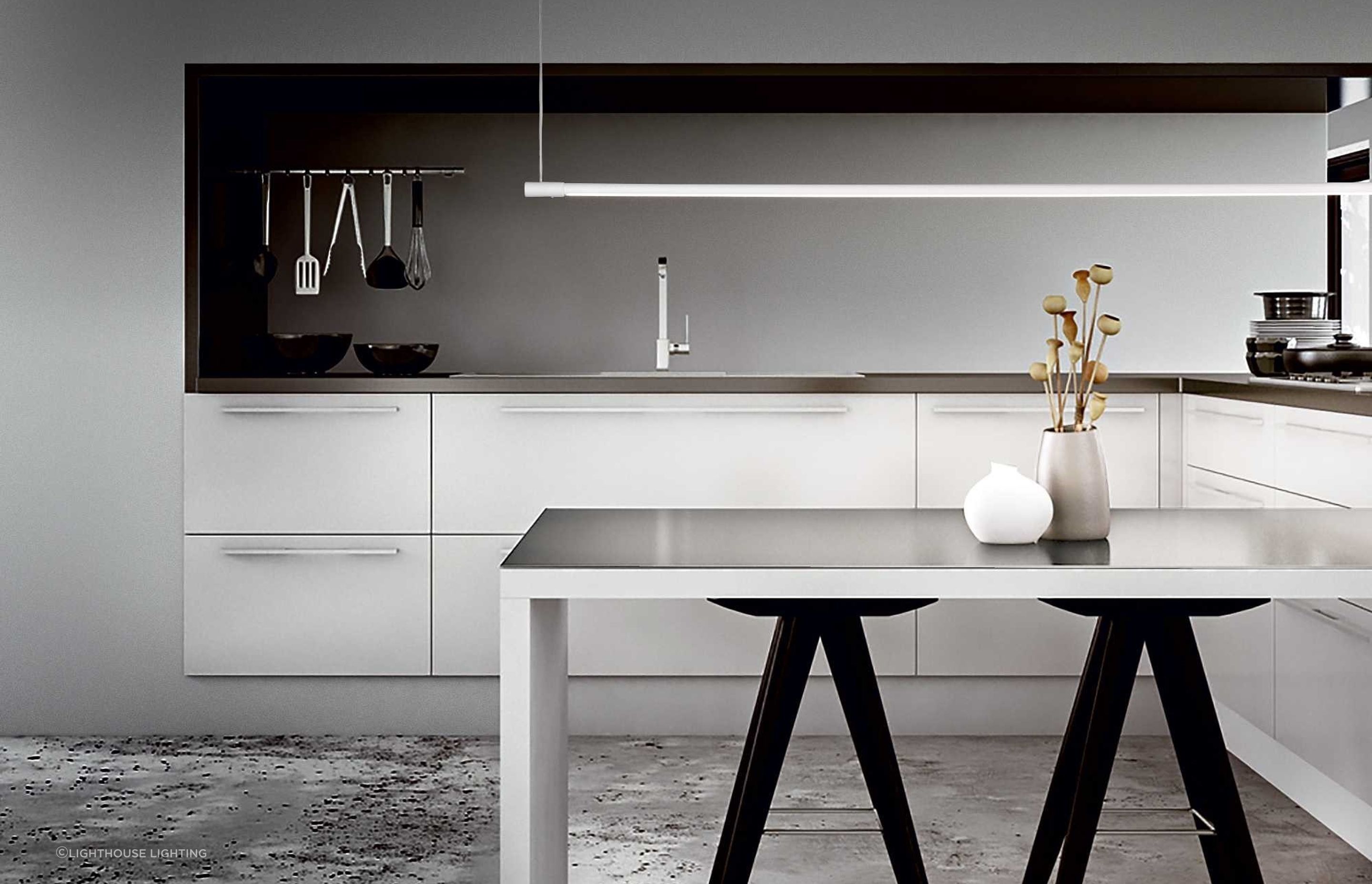 With a great lifespan, linear lights like the Yoko Light Pendant offer a great return on investment.