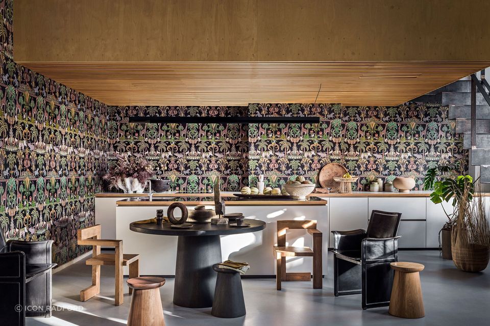 The wide range of available wallpapers offer limitless design potential.