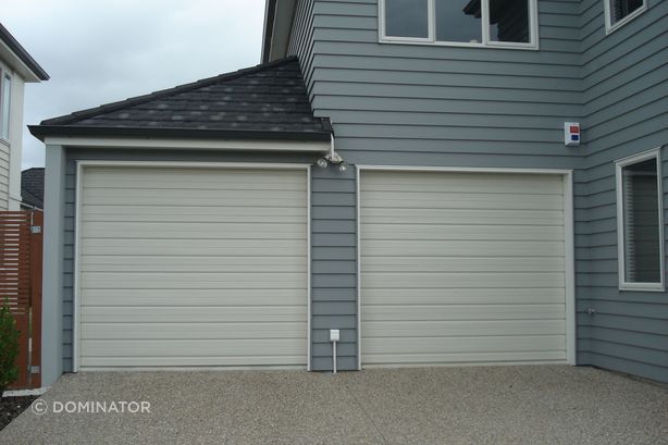 Roller doors are ideal for garages with limited ceiling space.