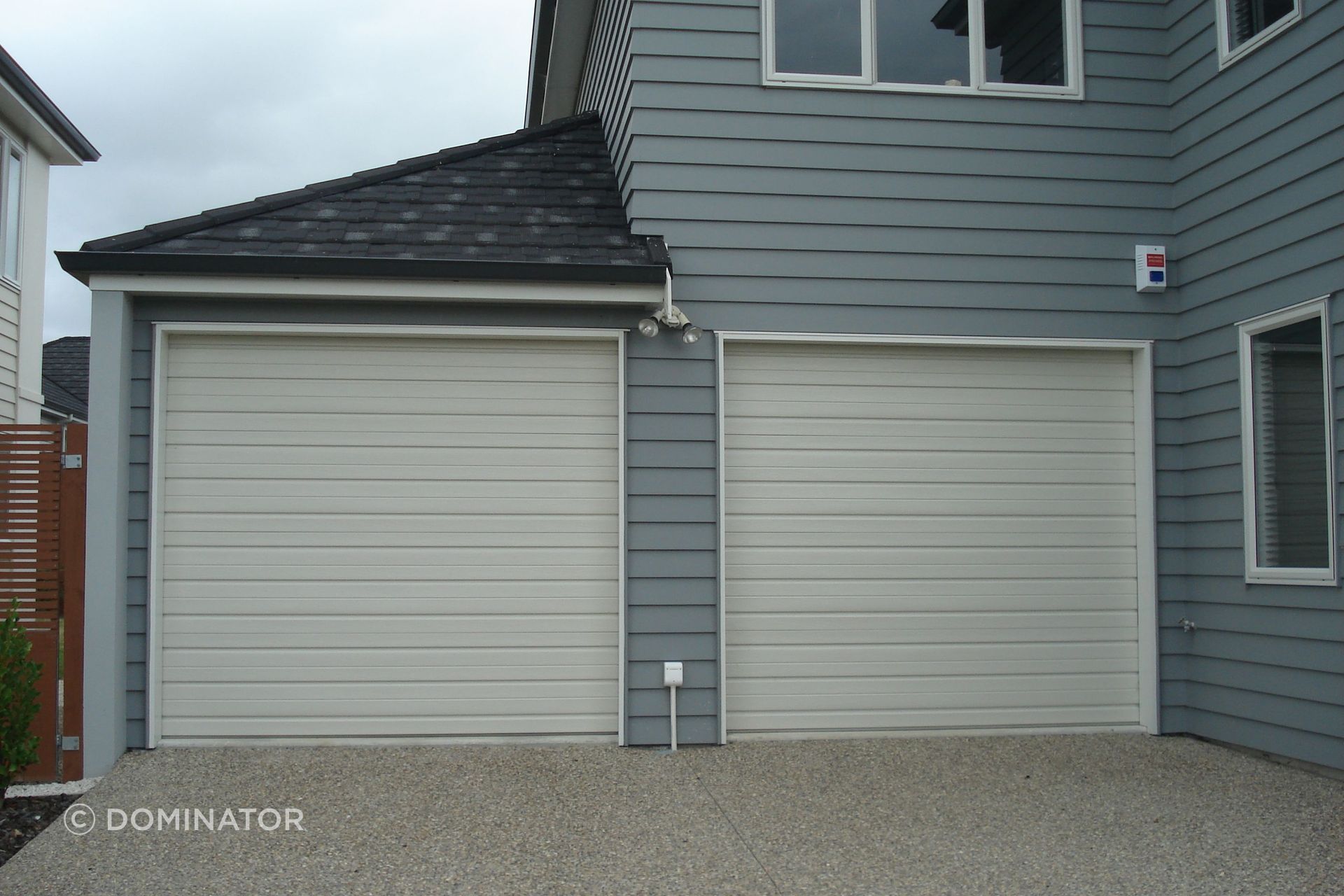 Roller doors are ideal for garages with limited ceiling space.
