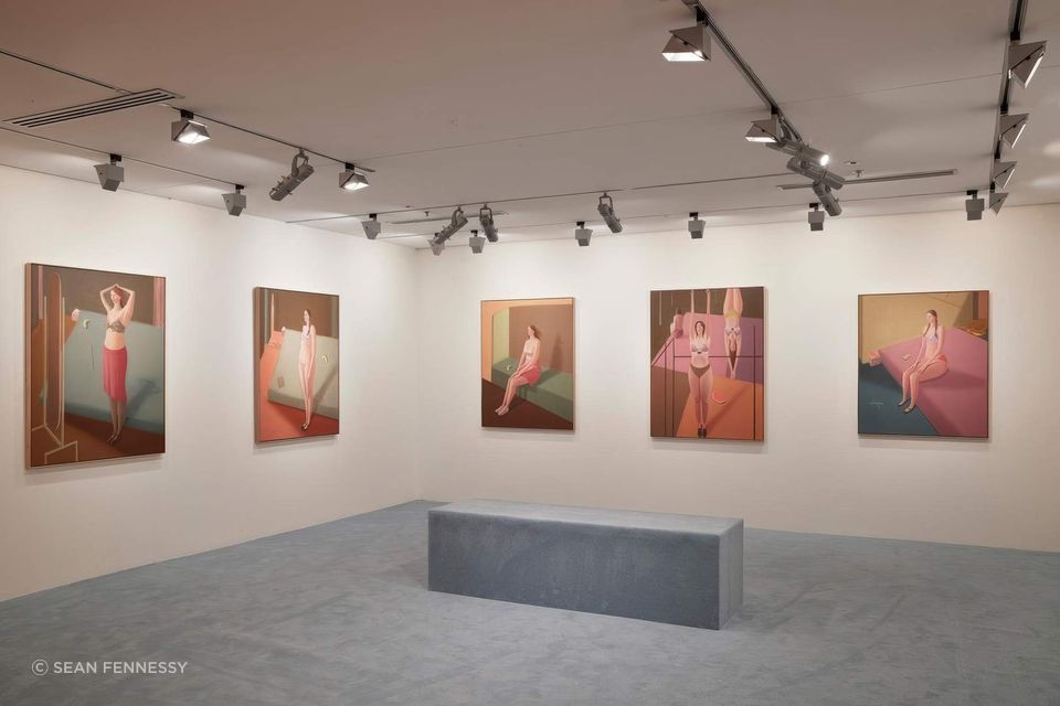 Seidler Axminster, White Label for NGV Exhibition Prudence Flint