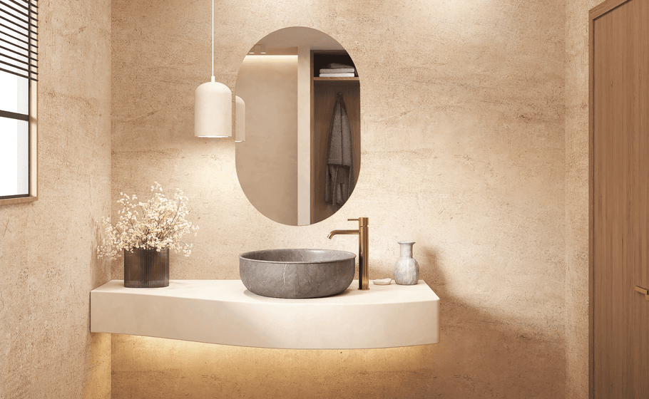 How to pair designer mirrors with high-end lighting