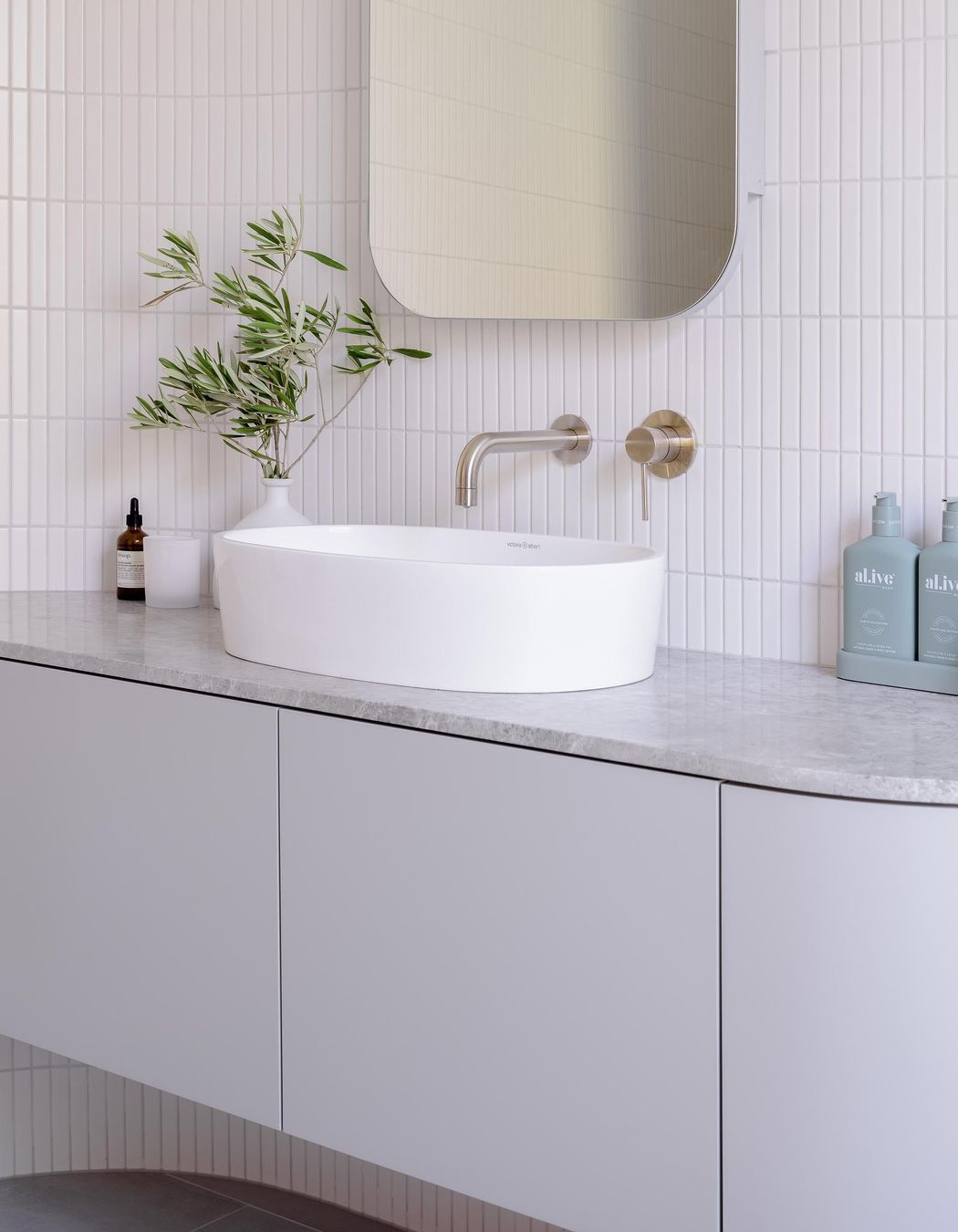 Round Wall Mixer - Brushed Nickel
by Meir