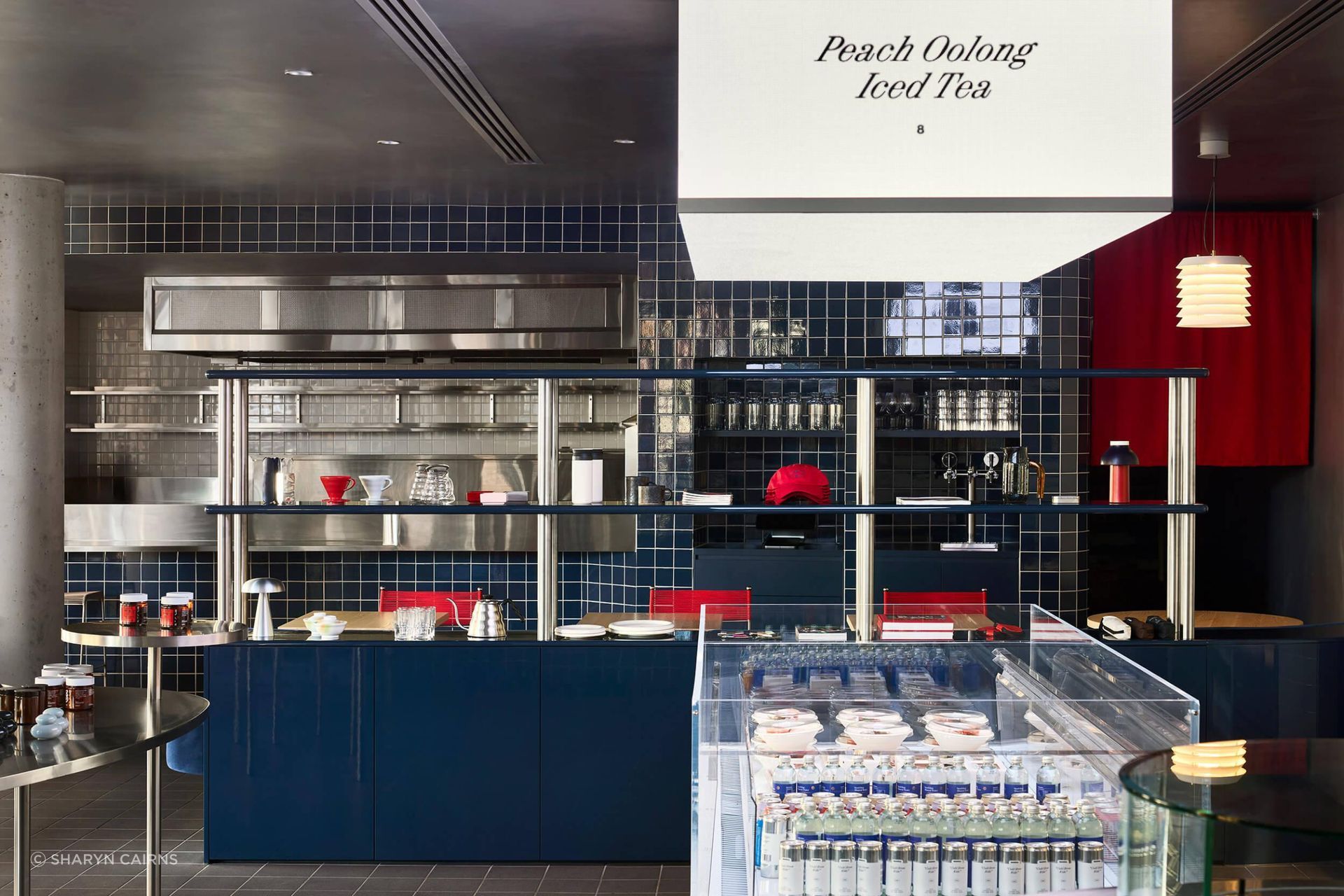 Suupaa by IF Architecture is a hybrid fast-casual Japanese restaurant and konbini convenience store.