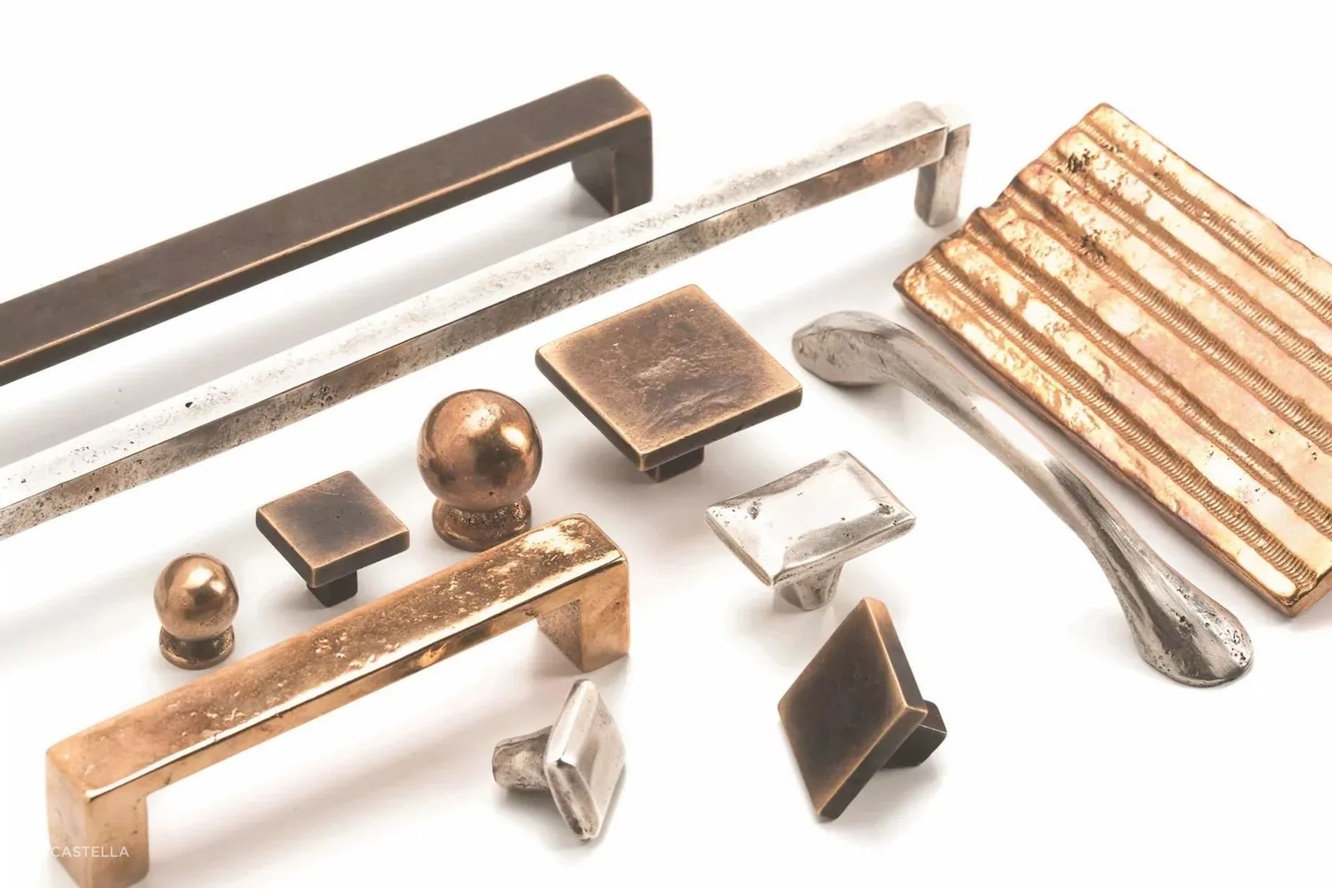 Sand-Casted, Hand-Forged Cabinet Handles – Cast Range