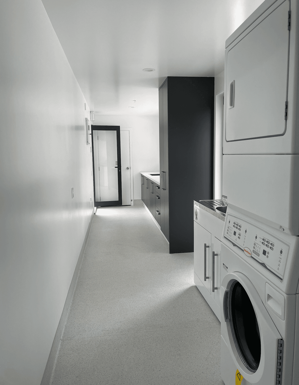 Some projects require spaces for carers to use. These areas need to be streamlined with functionality at the top of the list, while keeping to the home's overall design.